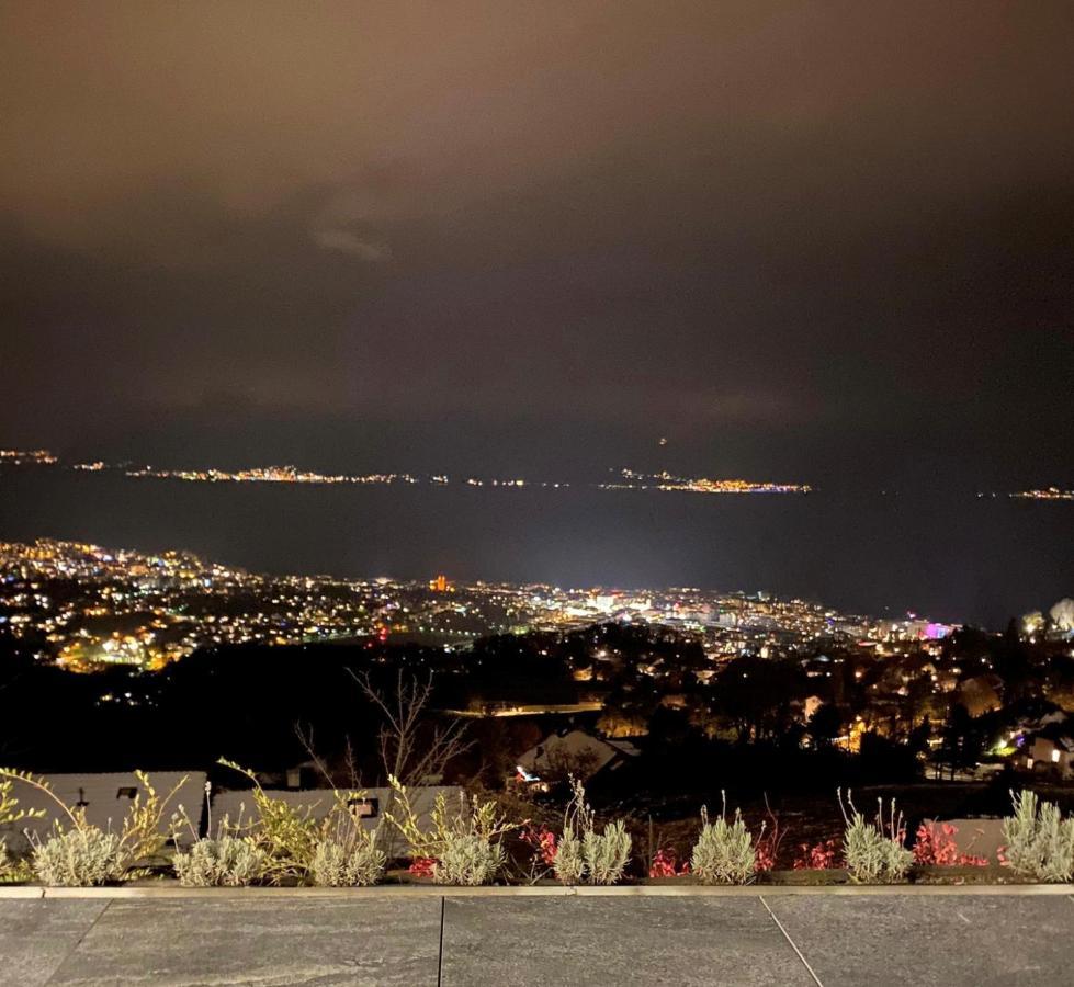 Appartement Moderne Avec Vue Panoramique A Jongny Proche De Montreux Exterior photo