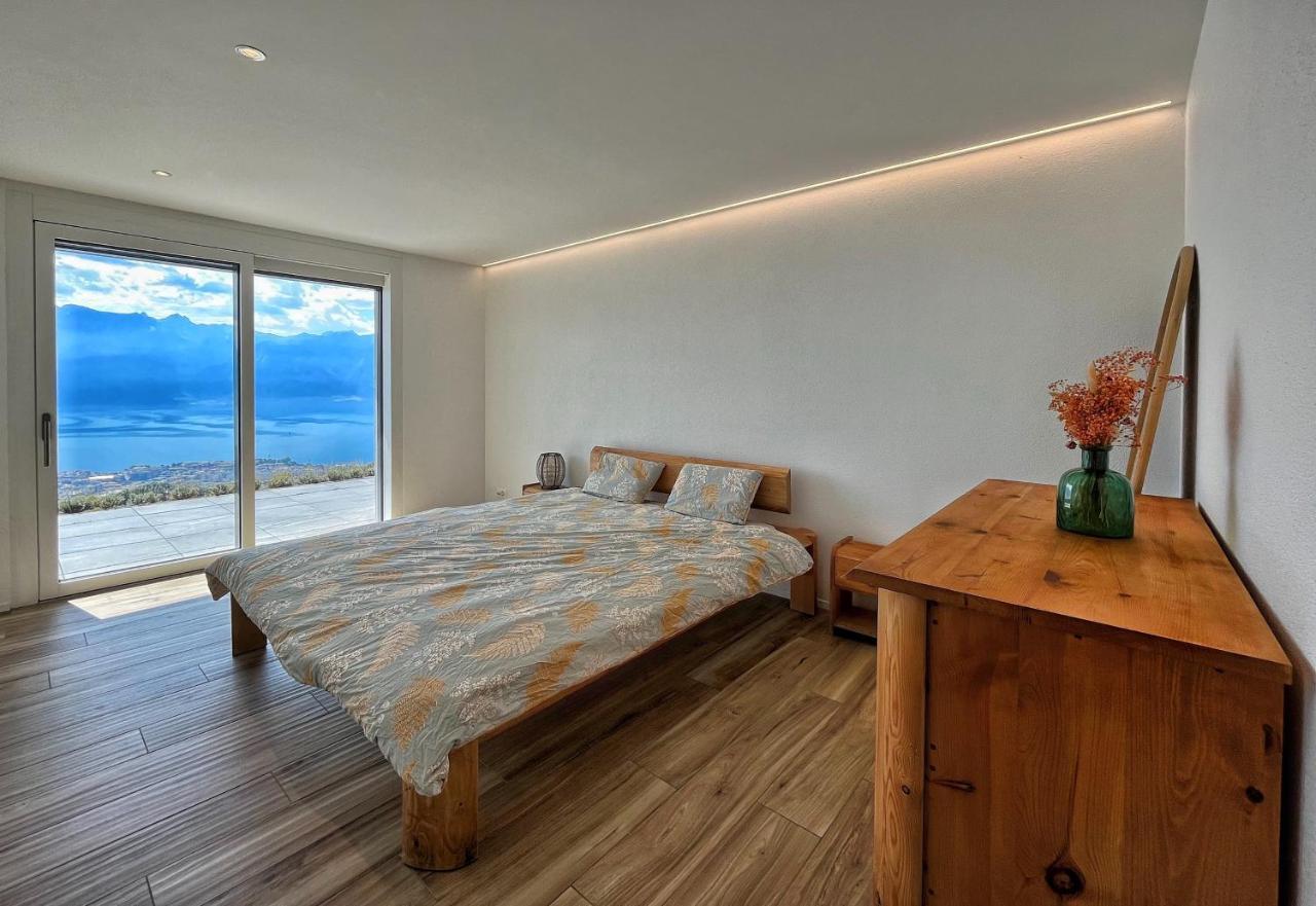 Appartement Moderne Avec Vue Panoramique A Jongny Proche De Montreux Exterior photo
